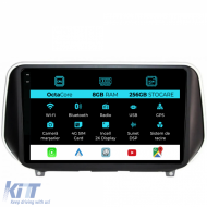 image-44-Dedicated Navigation suitable for Hyundai Santa Fe (2018-2024), 2K, 8GB RAM, 256GB Storage, Android Auto, CarPlay