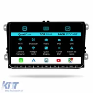 image-57-Dedicated Navigation suitable for Volkswagen, 9 Inch, 2GB RAM, 64GB storage, Carplay