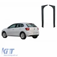 image-69-Rear Spoilers Right & Left suitable for VW Polo AW 18+ Piano Black Standard Version 2 Pcs From Abs Plastic