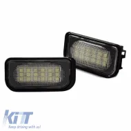 image-20-Led License Plate Lights suitable for Mercedes-Benz C-Class W203 00-06 Sedan Pair 2 Pcs