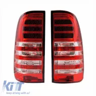 image-40-Tailights Set suitable for Toyota Hilux Vigo 05-15 Led Red/Crystal Eagle Eyes