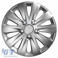 image-20-Wheel Covers 15'' Rapide 101188 NC Silver & Black CBX 4 Pieces