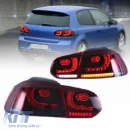 image-58-Tailights Set Suitable for VW Golf VI (6) 08-12 Full LED Dynamic GTI R20 Look Cherry Red/White VLand