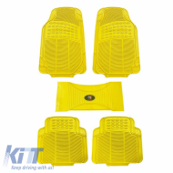 image-26-Universal Car Mats Sport Fidelity Yellow 5 Pcs