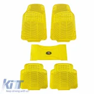 image-25-Universal Car Mats Sport Fidelity Yellow 5 Pcs