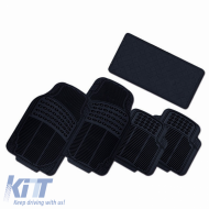 image-35-Universal Car Mats Sport Fidelity Black 5 Pcs