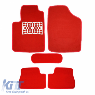 image-43-Universal Car Carpets Passion Red 5 Pcs