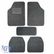 image-1-Universal Car Carpets Luxury Gray 5 Pcs