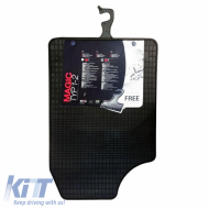 image-9-Rubber Car Mats Gledring Type 2 Black 4 Pcs