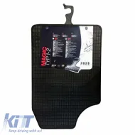 image-8-Rubber Car Mats Gledring Type 2 Black 4 Pcs