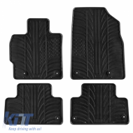 image-11-Rubber Car Mats Gledring 0213 suitable for Mazda CX-7 2007- Black 4 pieces