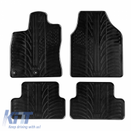 image-12-Rubber Car Mats Gledring 0290 suitable for Nissan Qashqai 2007-2013 Black 4 pieces