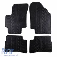 image-32-Rubber Car Mats Gledring 0191 suitable for Hyundai Accent 2005-2010 / Kia Rio 2005-2010 Black 4 Pieces