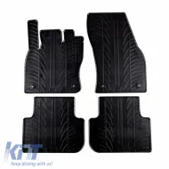 image-37-Rubber Car Mats Gledring 0646 suitable for VW Tiguan 2016- Black 4 Pieces