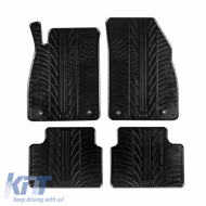 image-42-Rubber Car Mats Gledring 0085 suitable for Opel Insignia 2008-2017 Black 4 Pieces