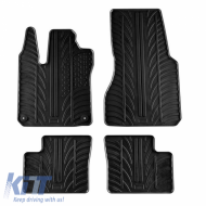 image-6-Rubber Car Mats Gledring 0462 suitable for Smart Forfour 453 2014- Black 4 Pieces