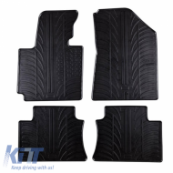 image-18-Rubber Car Mats Gledring 0239 suitable for Kia Soul 2014-2019 Black 4 Pieces