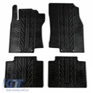 image-21-Rubber Car Mats Gledring 0297 suitable for Nissan X-Trail T32 2014- Black 4 Pieces