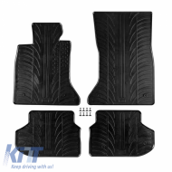 image-33-Rubber Car Mats Gledring 0351 suitable for BMW Series 5 F10 2010-2017 / F11 2013-2017 Black 4 Pieces