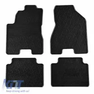image-40-Rubber Car Mats Gledring 0193 suitable for Hyundai Tucson 2004-2009 / Kia Sportage 2004-2010 Black 4 Pieces