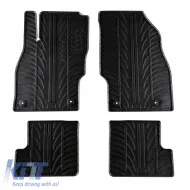 image-21-Rubber Car Mats Gledring 0090 suitable for Opel Adam 2013- 3 Doors Black 4 Pieces