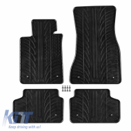 image-26-Rubber Car Mats Gledring 0497 suitable for BMW Series 5 G30/G31 2017- Black 4 Pieces