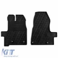 image-28-Rubber Car Mats Gledring 0916 suitable for Ford Tourneo Custom 2012- Black 2 Pieces