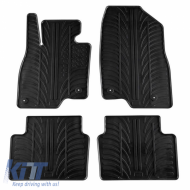 image-32-Rubber Car Mats Gledring 0220 suitable for Mazda 3 2013-2017 Black 4 Pieces