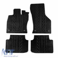 image-44-Rubber Car Mats Gledring 0077 suitable for VW Passat B8 2014- Black 4 Pieces