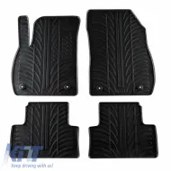 image-0-Rubber Car Mats Gledring 0088 suitable for Opel Zafira C 2011-2019 Black 4 Pieces