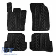 image-6-Rubber Car Mats Gledring 0244 suitable for Audi A1 8X 2010-2018 Black 4 Pieces