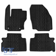 image-15-Rubber Car Mats Gledring 0284 suitable for Ford S-Max 2006-2010/ Ford Galaxy 2006-2011 5 Doors Black 4 Pieces