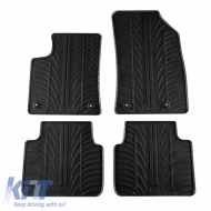 image-21-Rubber Car Mats Gledring 0096 suitable for Opel Crossland X 2017- Black 4 Pieces