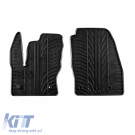 image-23-Rubber Car Mats Gledring 0273 suitable for Ford Tourneo Connect Cargo 2014-2016 Black 2 Pieces