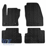 image-23-Rubber Car Mats Gledring 0285 suitable for Ford C-MAX 2010-2014 5 Doors Black 4 Pieces