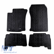 image-34-Rubber Car Mats Gledring 0272 suitable for Land Cruiser FJ150 2013- Automatic Black 4 Pieces