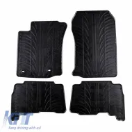 image-32-Rubber Car Mats Gledring 0272 suitable for Land Cruiser FJ150 2013- Automatic Black 4 Pieces