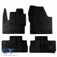image-6-Rubber Car Mats Gledring 0520 suitable for Land Rover Freelander 2 2007-2014 Black 4 Pieces