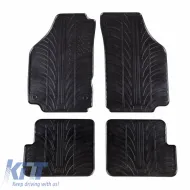 image-9-Rubber Car Mats Gledring 0371 suitable for Lancia Ypsilon 2003-2011 Black 4 Pieces