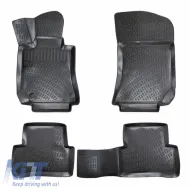 image-32-Car Mats 3D From Rubber TPE Suitable for Mercedes E-Class W212/W207/CLS W218/S Class W222 Rizline 4 Pcs Black