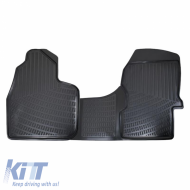 image-42-Car Mats 3D from Rubber TPE suitable for Mercedes Sprinter 2007-2019 Rizline 2 Pcs Black