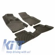 image-44-Car Mats 3D From Rubber TPE Suitable for Opel Corsa C 2000-2006 Rizline 4 Pcs Black