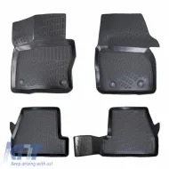 image-39-Car Mats 3D From Rubber TPE Suitable for Ford Focus III 2010-2018 Rizline 4 Pcs Black