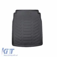 image-32-Trunk Mat 3D from Rubber TPE suitable for BMW Series 5 F10 2010-2017 Black Rizline
