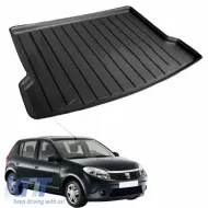 image-45-Trunk Mat 3D suitable for Dacia Sandero 2008-2012 Black Rizline