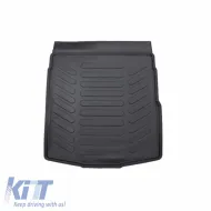 image-3-Trunk Mat 3D From Rubber TPE Suitable for VW Passat B8 2015 - Black Rizline