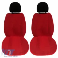 image-2-Seat Front Cushions Towel Super Fresh Red 2 Pieces