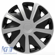 image-49-Wheel Covers 15'' Craft 105117 Silver-Black CBX 4 Pieces