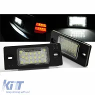 image-55-Led License Plate Lights suitable for VW Touareg 7L / Tiguan 5N / Golf V, VI, Combi / Porsche Cayenne 9PA Canbus 2 Pcs