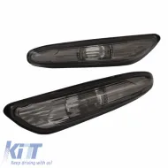 image-14-Side Fender Indicators suitable for BMW 1 E81 / E82 / E87 / E88 / 3 E90 / E91 / E92 / E93 / X1 E84 Smoke 2 pcs